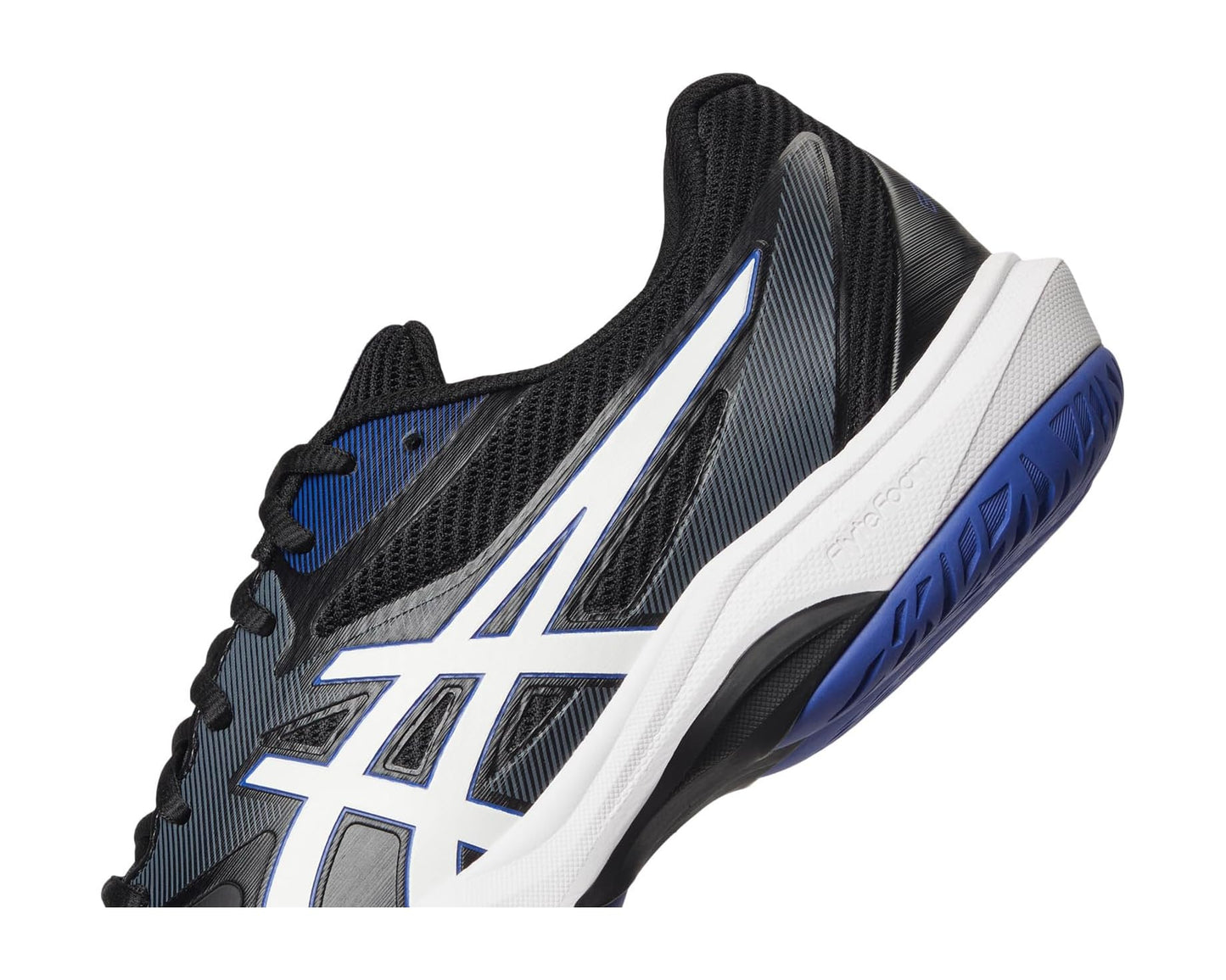 Men's ASICS Game FF Tennis Shoes Black/White