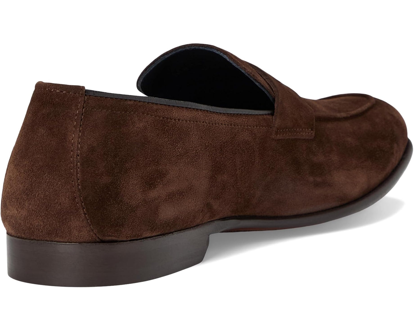 Men's Johnston & Murphy Collection Taylor Penny Dark Brown Italian Suede