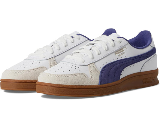 Men's PUMA Indoor Shoes Puma White/Blue Crystal/Gum