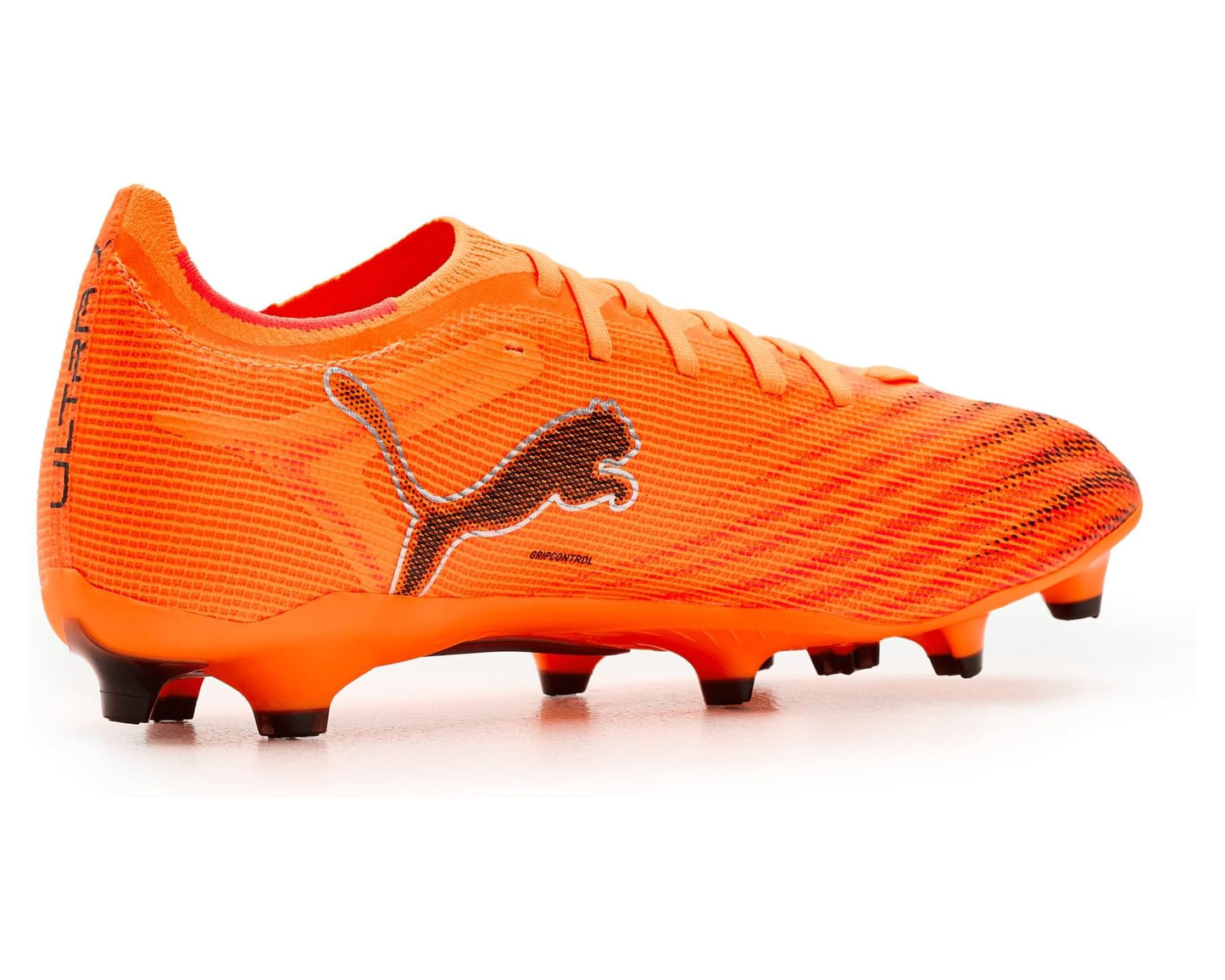 Men's PUMA Ultra 6 Match Firm, Artificial Ground Soccer Cleats Heat Fire/Black/Glowing Red