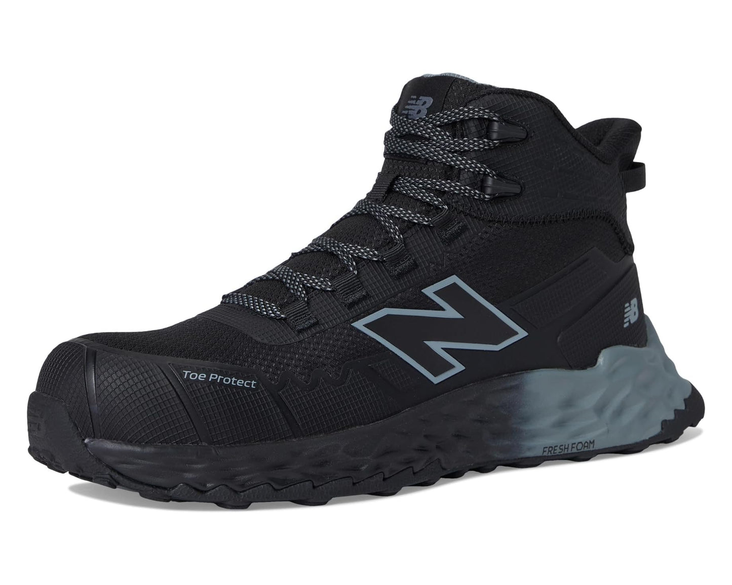 Men's New Balance Work & Safety Cremorne Fresh Foam Mid - Composite Toe Black/Grey