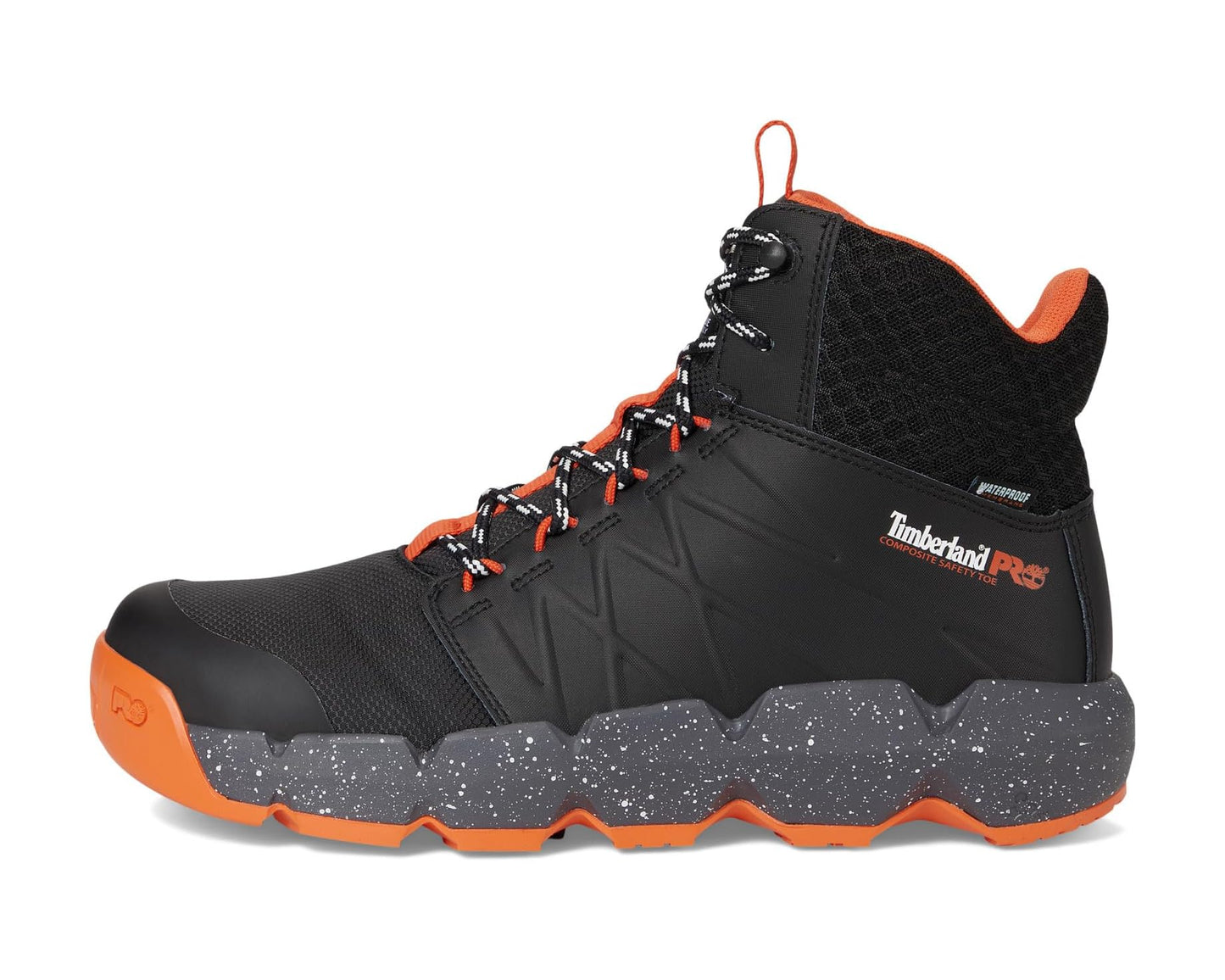 Men's Timberland PRO Morphix 6 Composite Safety Toe Waterproof Black/Orange