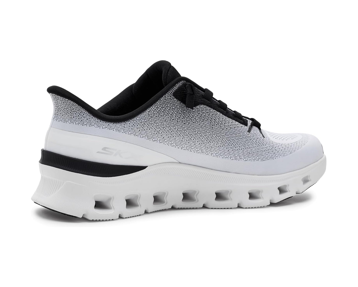 Men's SKECHERS Arch Fit Glide-Step Pro Hands Free Slip-In White/Black