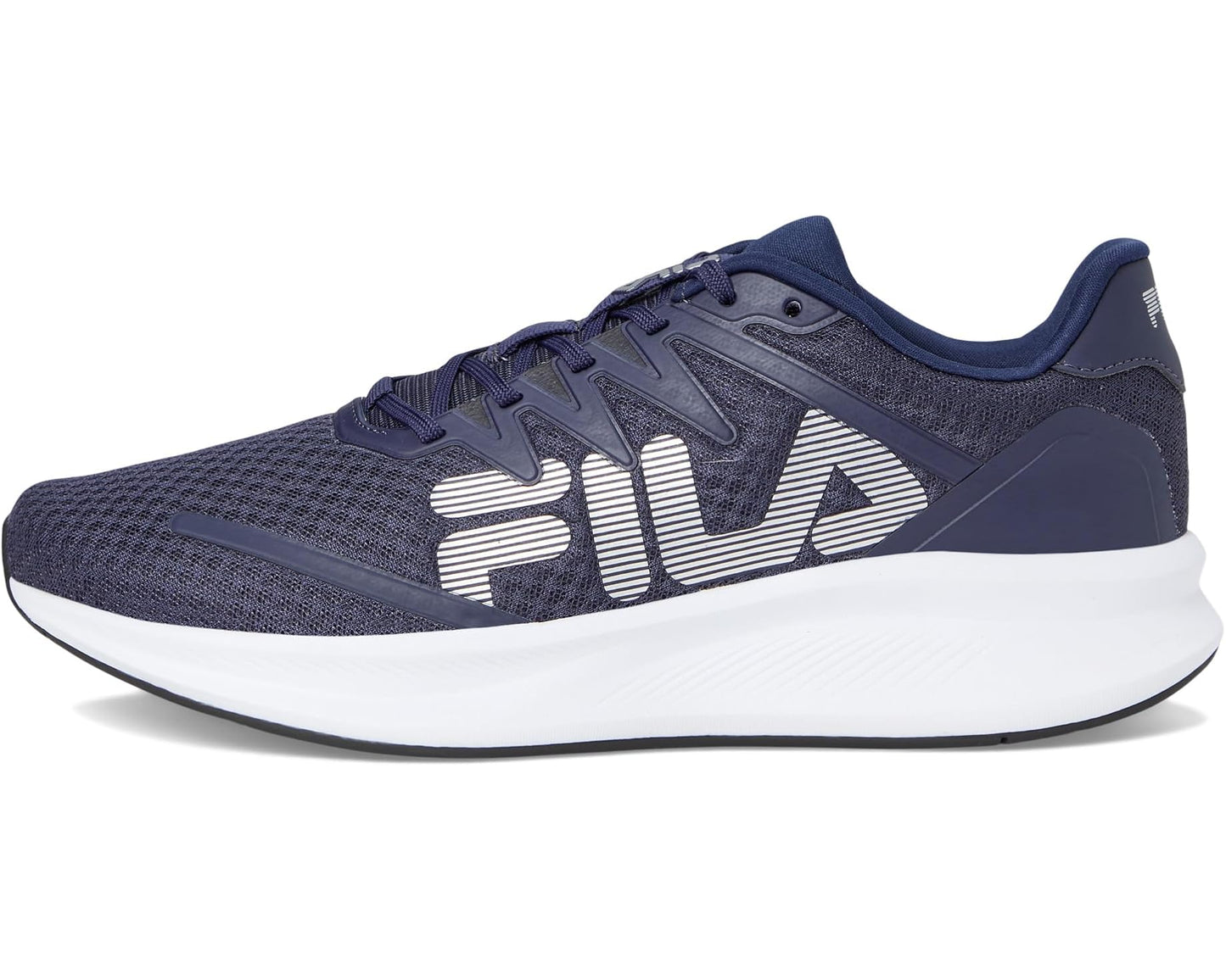 Men's Fila Eletrico Fila Navy/White/Metallic Silver