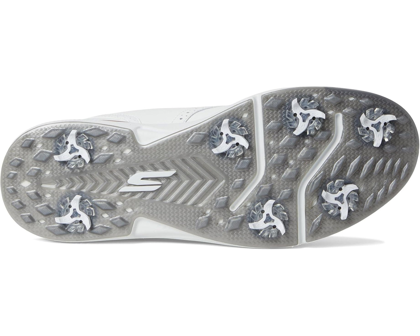 Men's Skechers GO GOLF Prestige Slip-In ArchFit Spiked Golf Shoe White