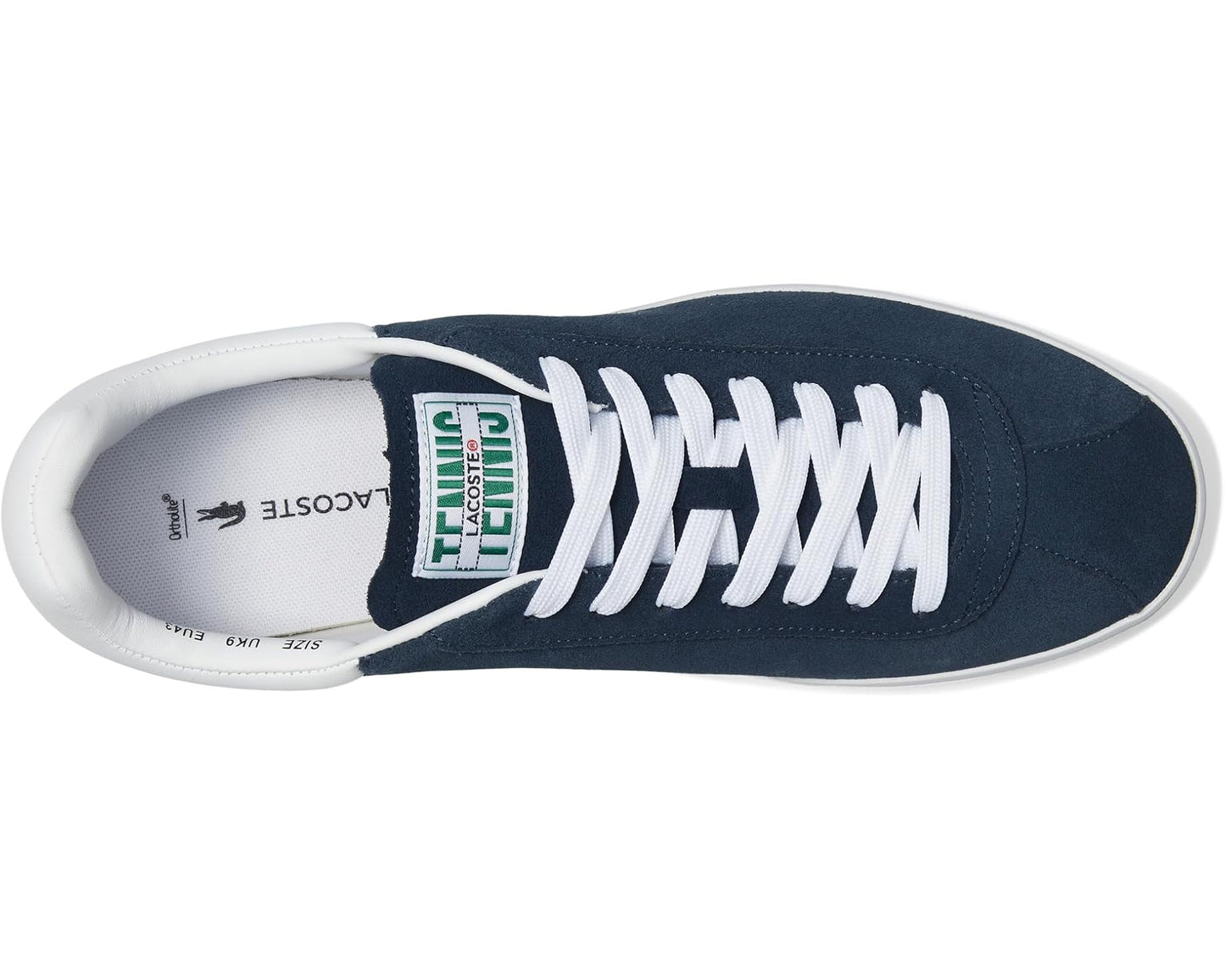Men's Lacoste Baseshot Sneakers Navy/White