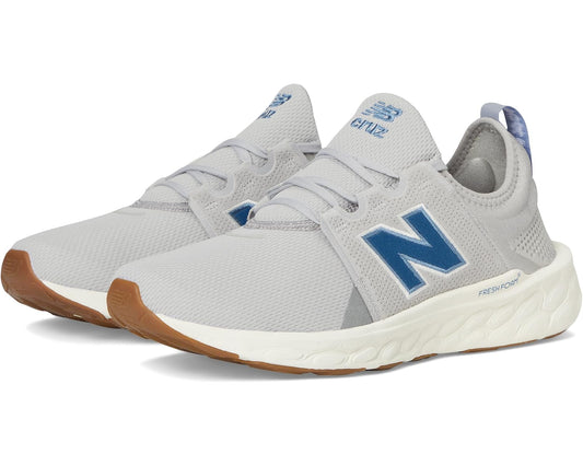 Men's New Balance Fresh Foam X Cruz v3 Raincloud/Shoreline Blue/Sea Salt