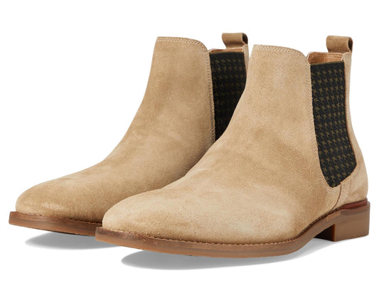 Men's Stacy Adams Gabriel Chelsea Boot Sand Suede