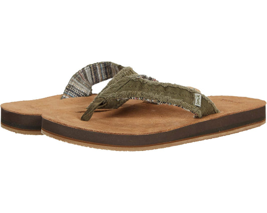 Men's Sanuk Fraid Not Soft Top Dark Olive