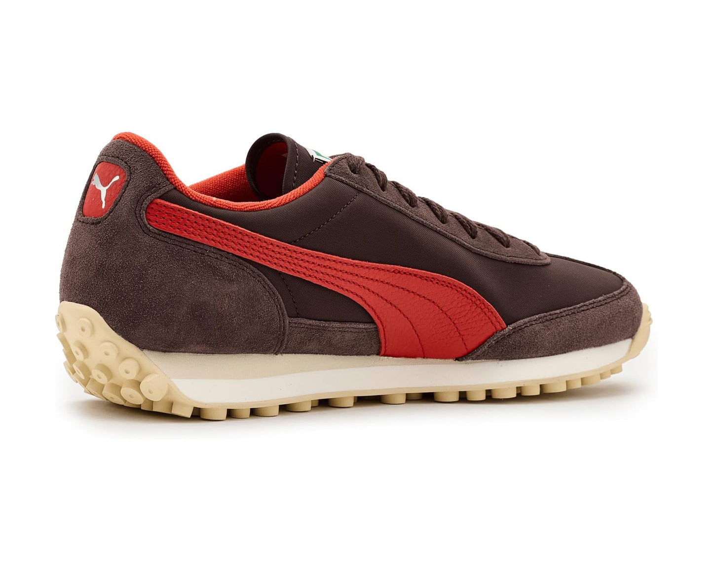 Men's PUMA Easy Rider Vintage Shoes Chocolate Brown/Candy Apple
