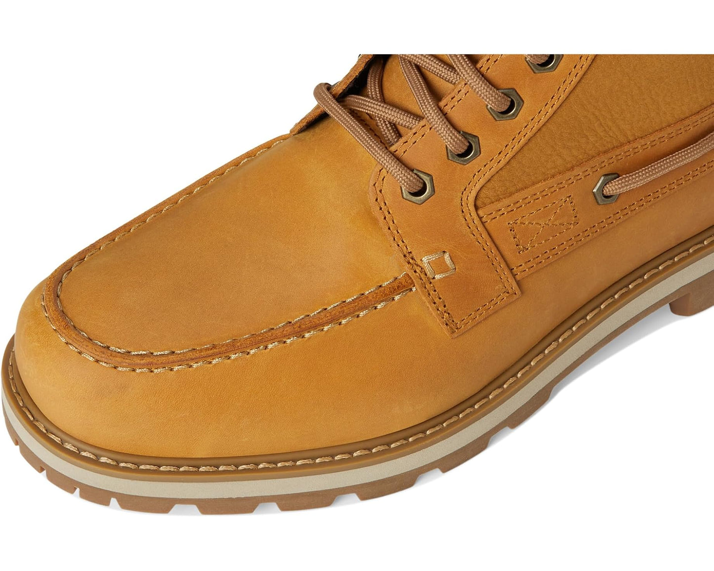 Men's Timberland Britton Road Mid Lace Up Waterproof Wheat Full Grain