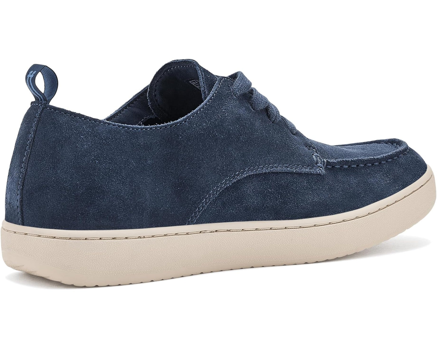 Men's FitFlop Craft-Q Suede Moc Derby Shoes Midnight Navy