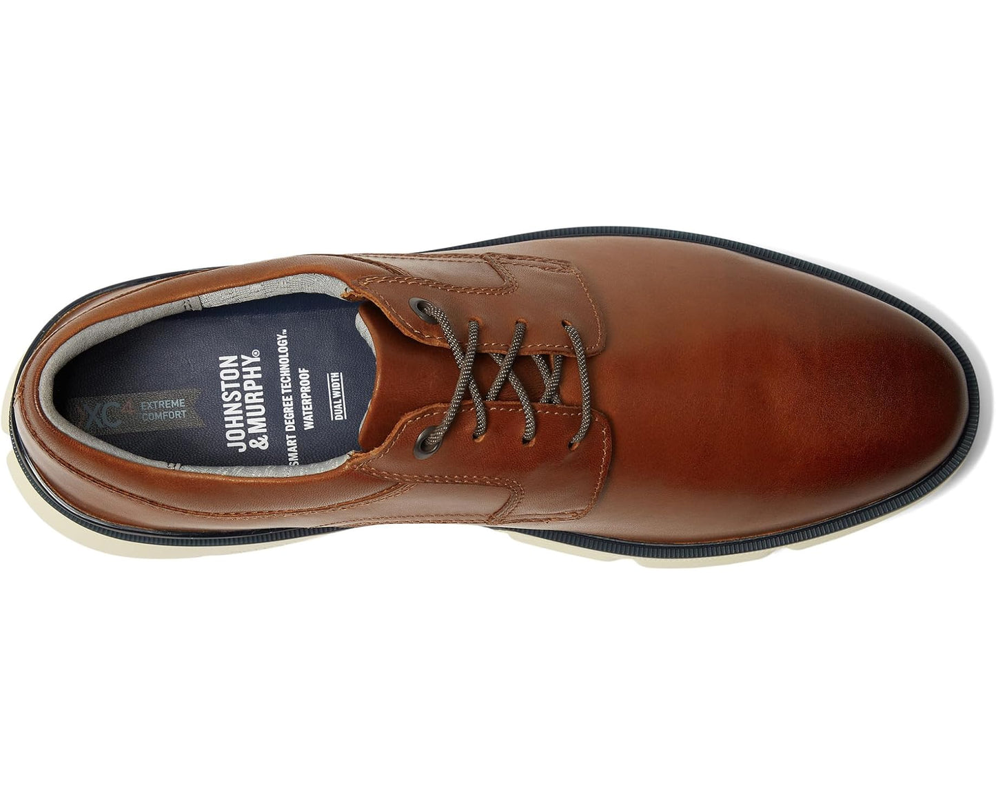 Men's Johnston & Murphy Waterproof XC4® Tanner Plain Toe Tan Full Grain Leather