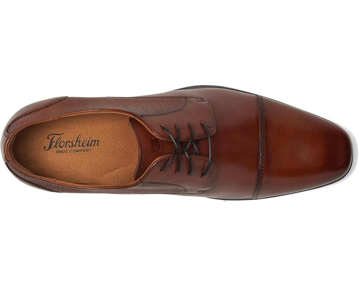 Men's Florsheim Jackson Cap Toe Oxford Cognac