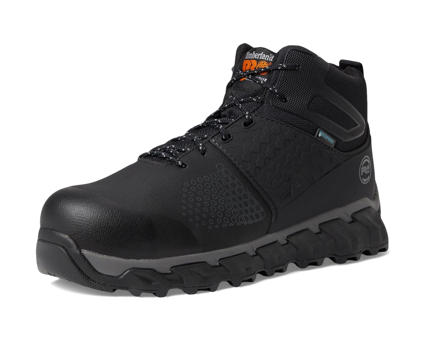 Men's Timberland PRO Ridgework Composite Safety Toe Waterproof Mid Black 1