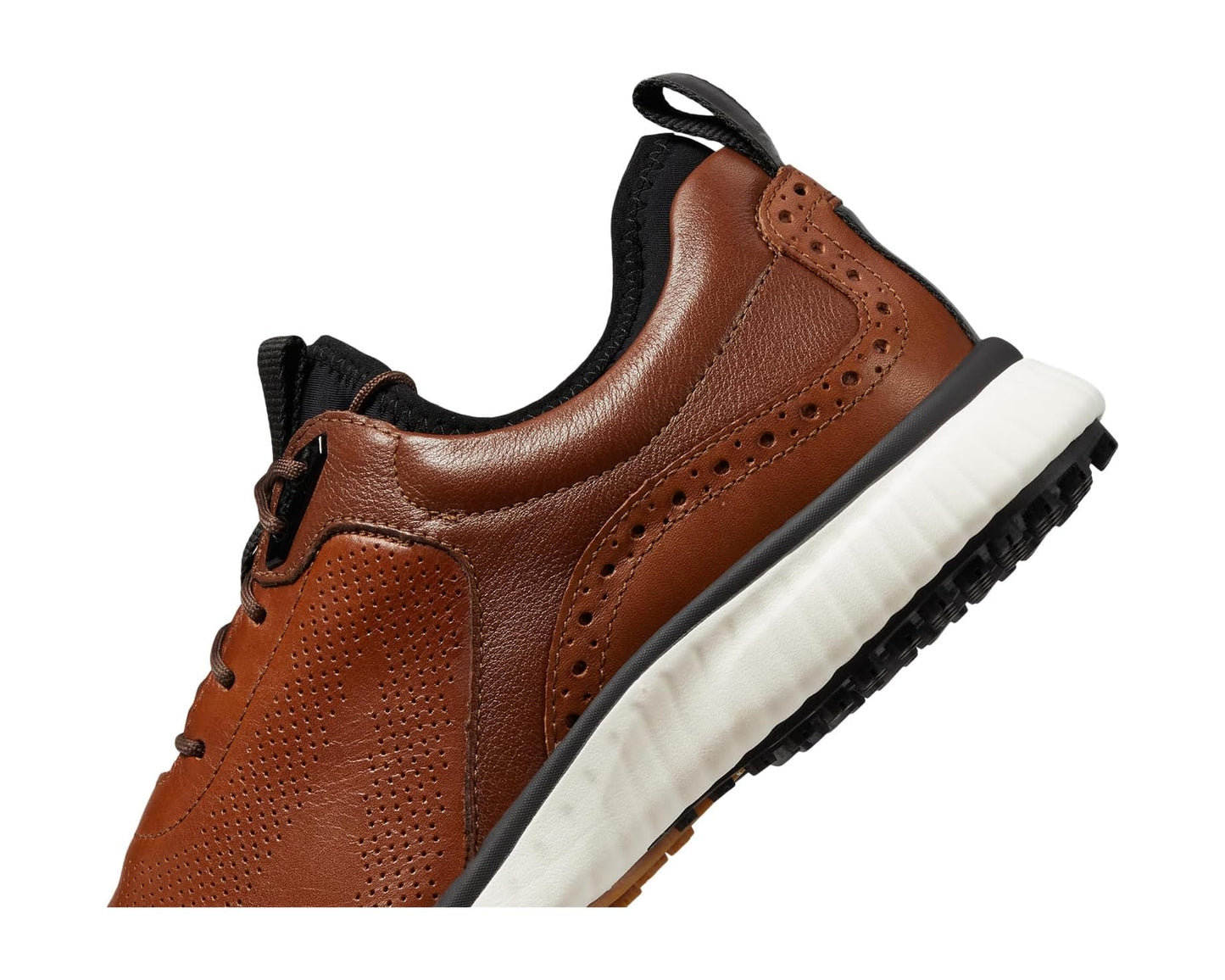 Men's Johnston & Murphy Waterproof XC4® Golf H1-Luxe Hybrid Sneaker Tan Waterproof Full Grain
