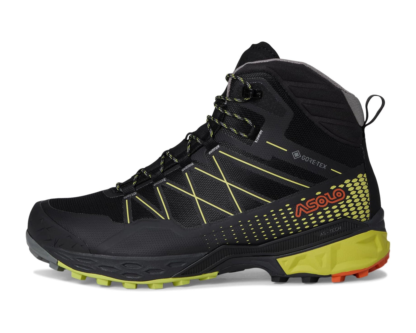 Men's Asolo Tahoe Mid GTX MM Black/Safety Yellow