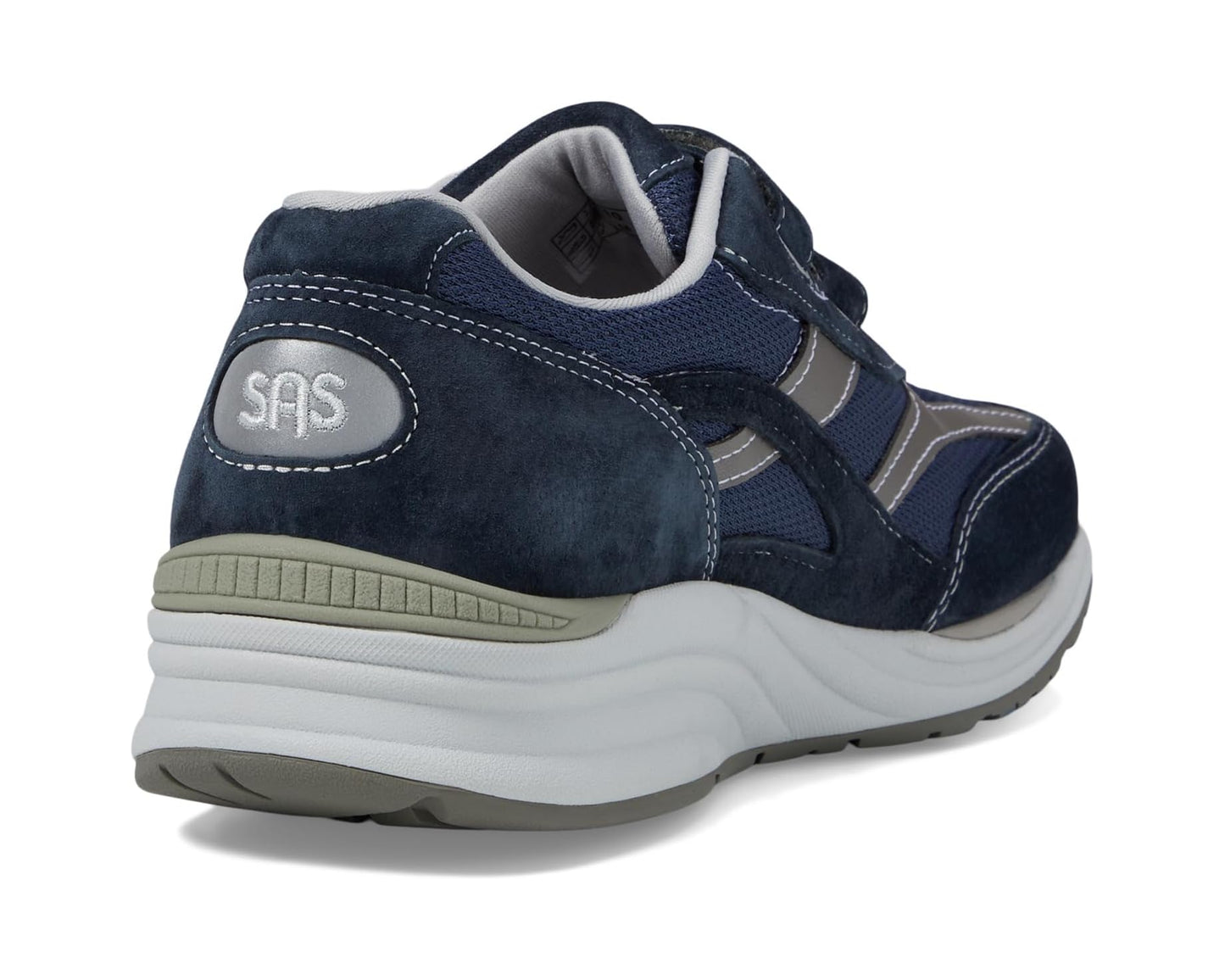 Men's SAS JV Mesh Adjustable Comfort Walking Sneaker Blue