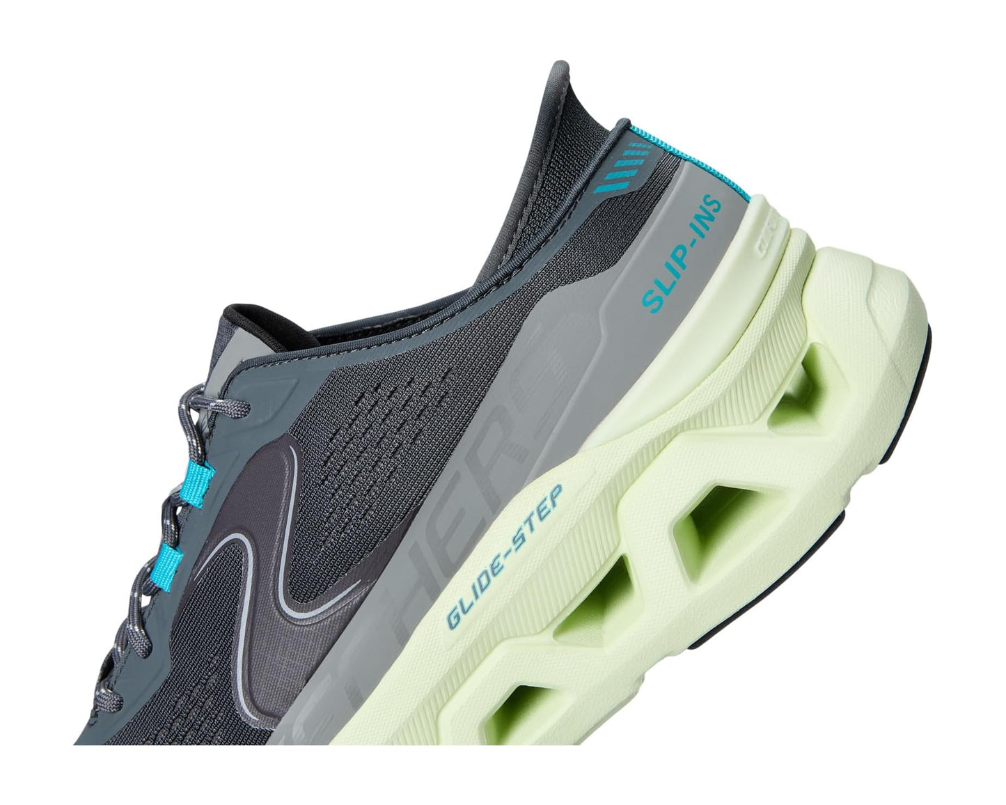 Men's SKECHERS Glide-Step Altus Hands Free Slip-In Charcoal/Lime