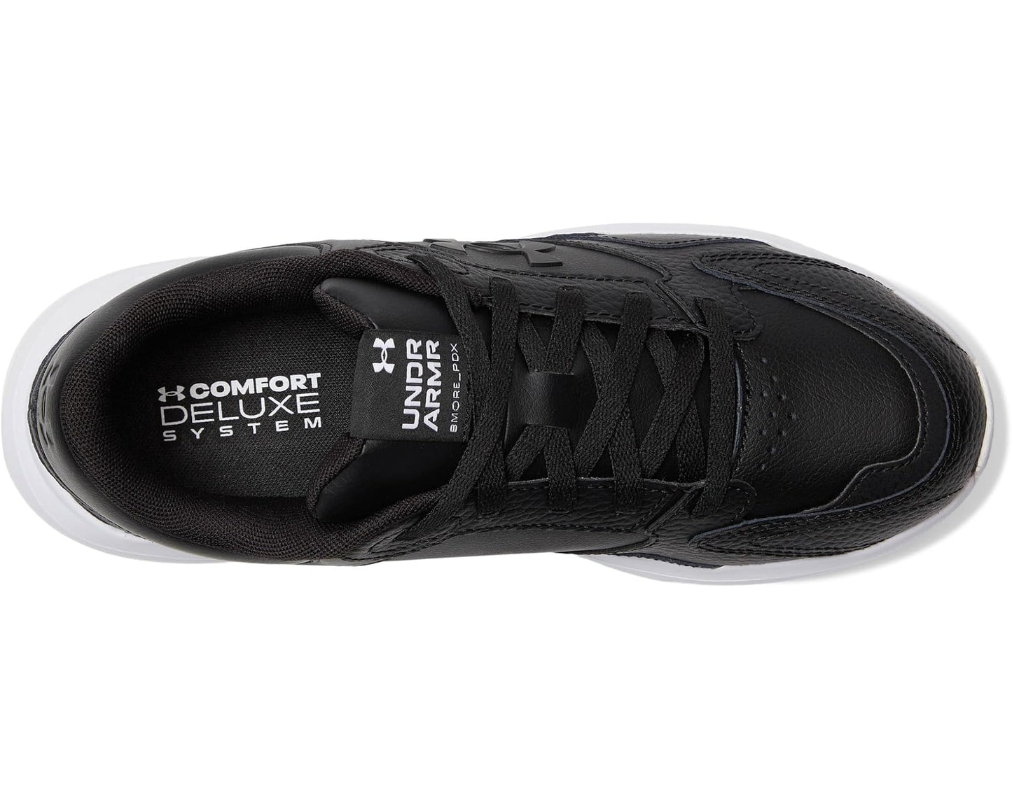 Men's Under Armour Edge Leather Black/Black/White