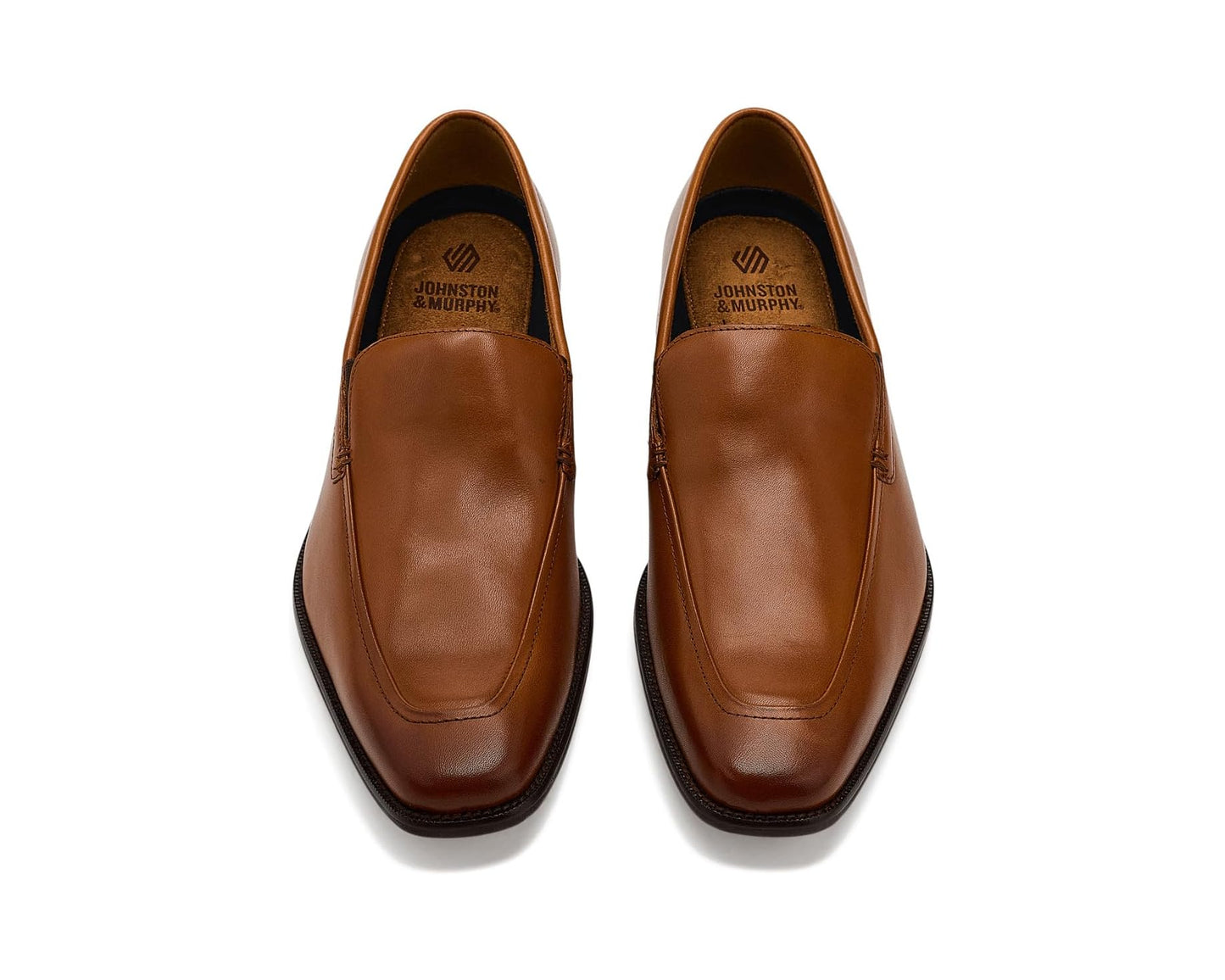 Men's Johnston & Murphy Burke Venetian Loafer Brown Full Grain