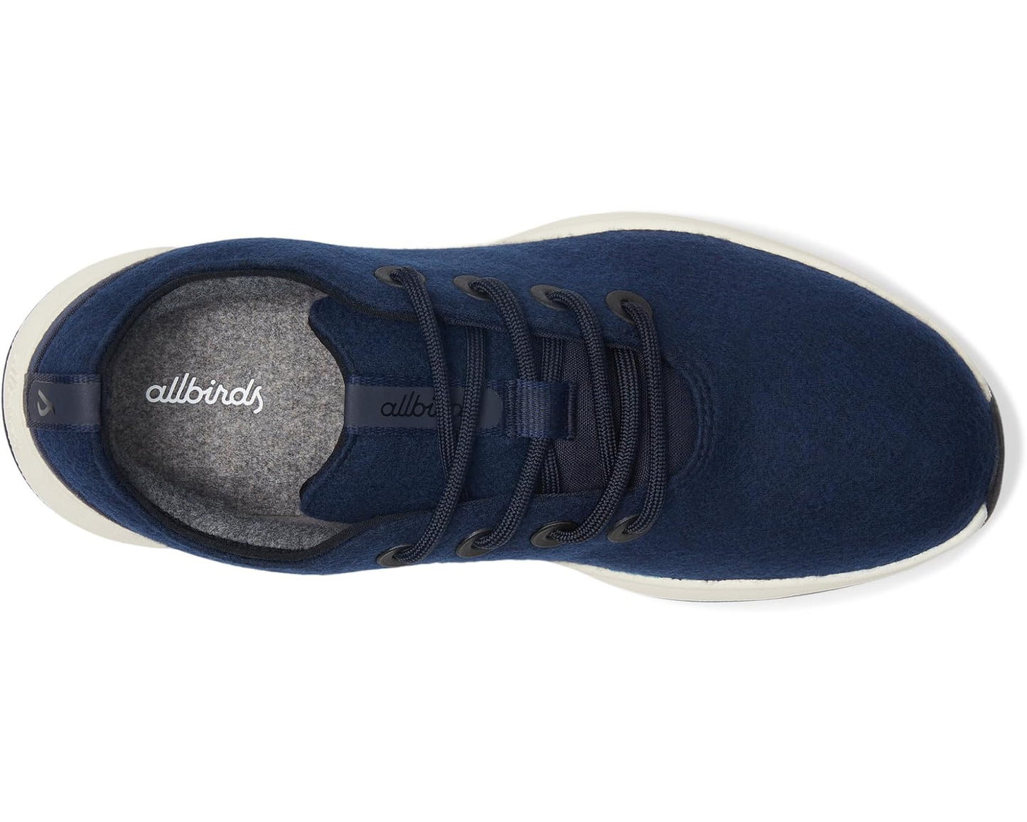 Men's Allbirds Wool Runner NZ Waterproof Dark Navy (Natural White)