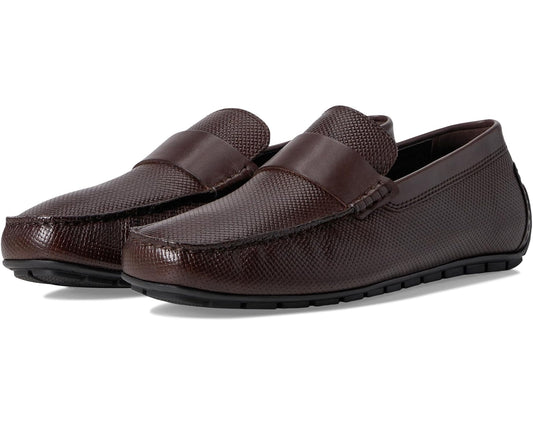 Men's Rockport Tayo Dark Brown Embossed Leather