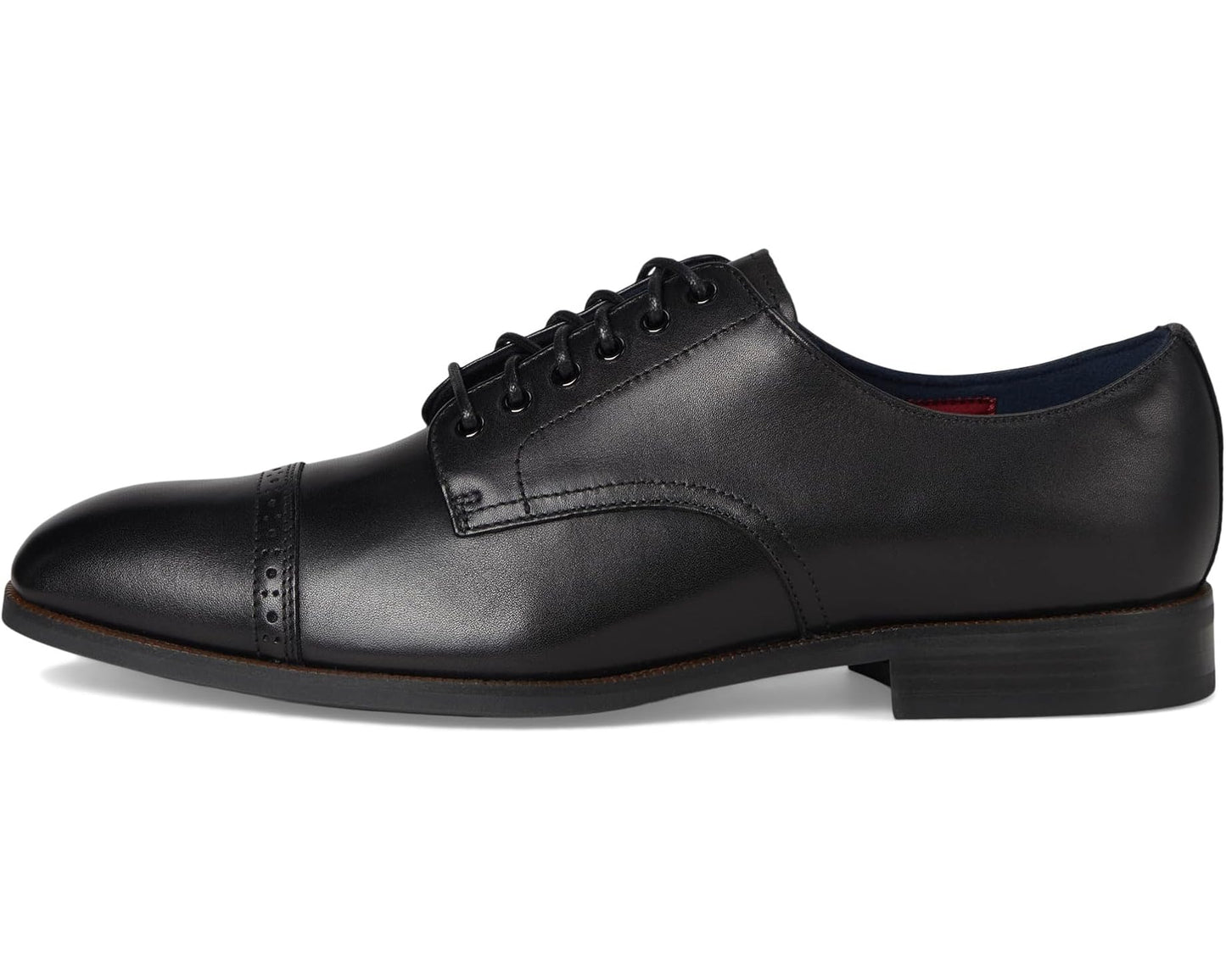 Men's Stacy Adams William Cap Toe Lace-Up Black