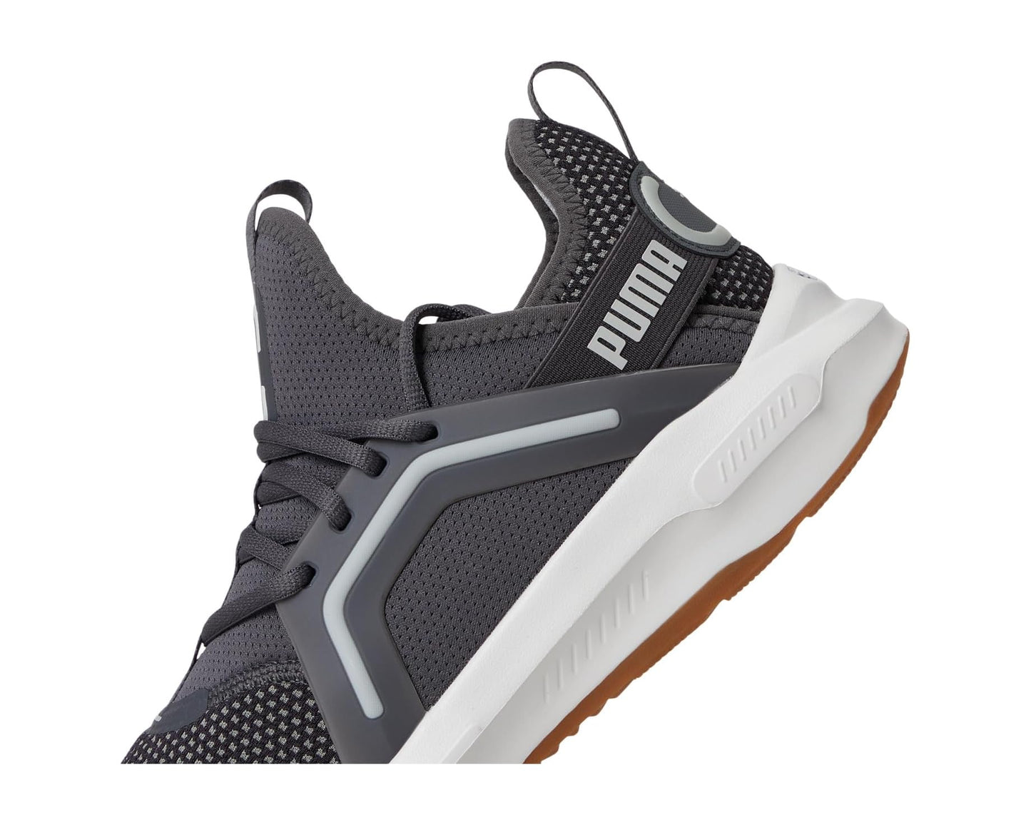 Men's PUMA Softride Enzo Cross Training Shoes Dusky Gray/Gray Echo