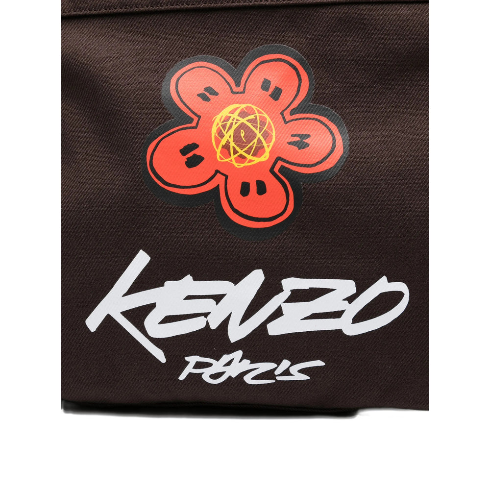 Kenzo Brown Shoulder Bags Men