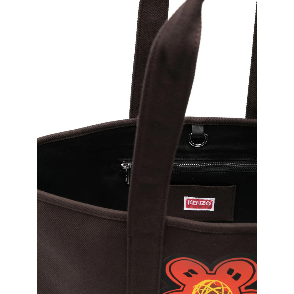 Kenzo Brown Tote Bags Men