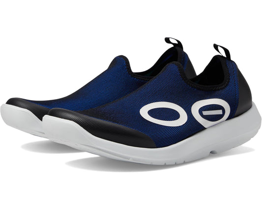 Men's OOFOS OOmg Sport Shoe White/Navy