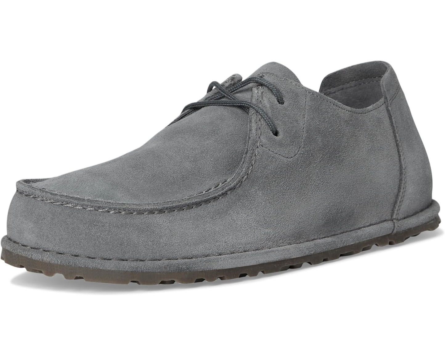 Men's Birkenstock Utti Lace Up - Suede Basalt Gray