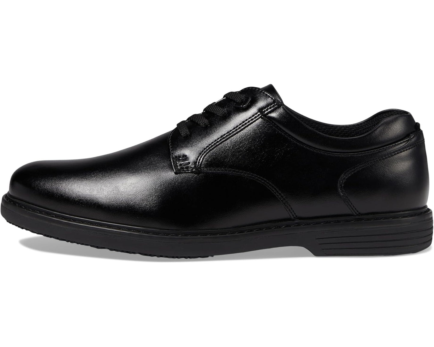 Men's Nunn Bush Wade Work Plain Toe Oxford Black
