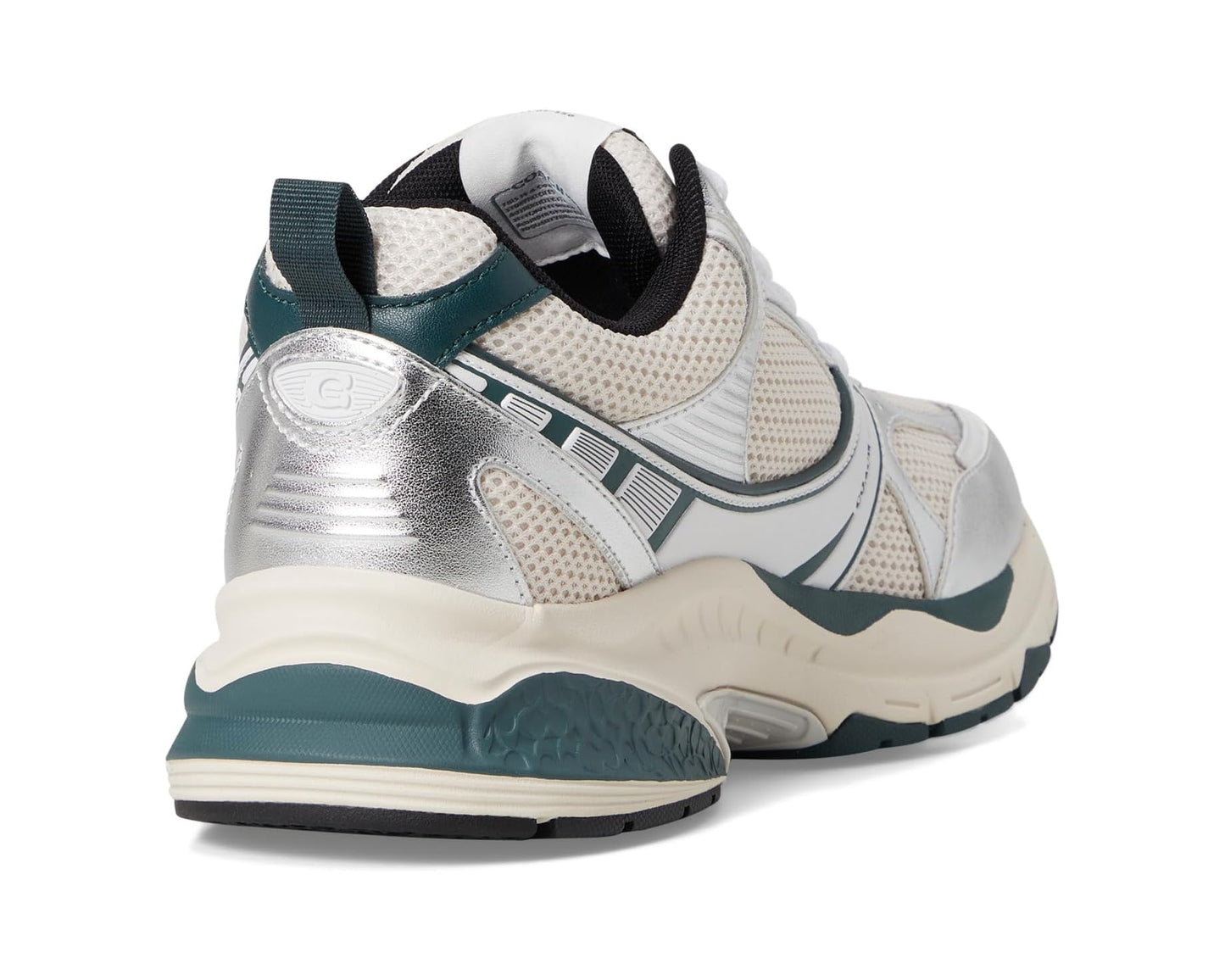 Men's COACH Mesh Sneakers Dark Teal Multi