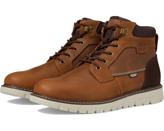 Men's Nunn Bush Karnak Plain Toe Boots Chukka Tan