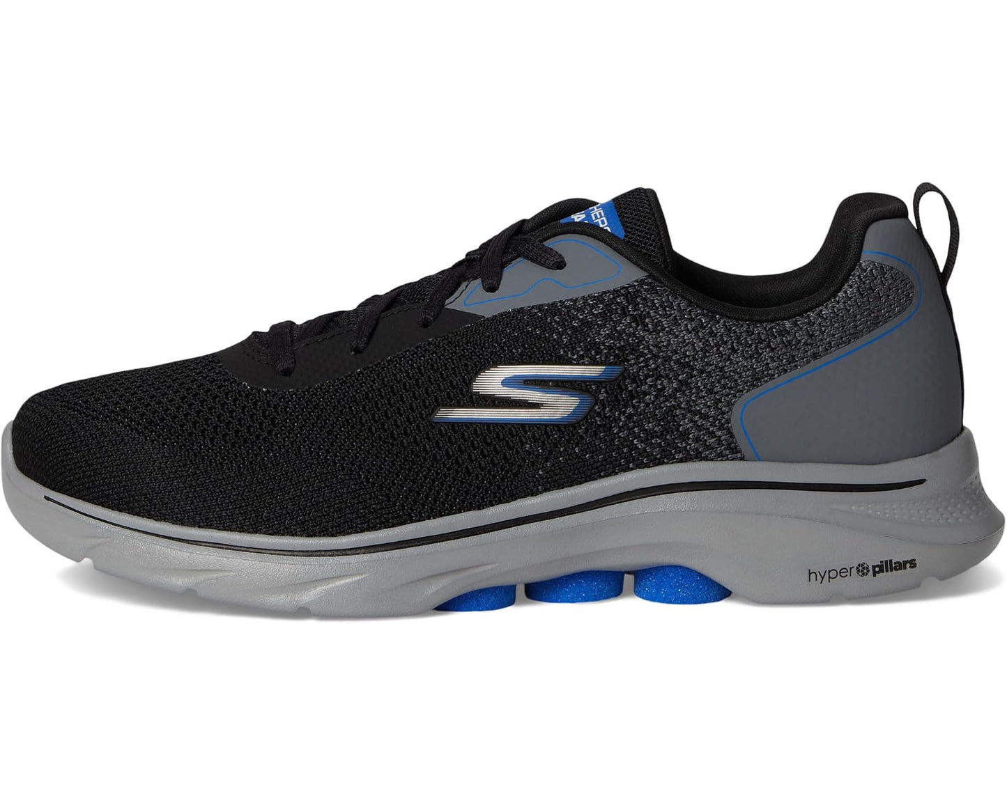 Men's SKECHERS Performance Go Walk 7- Ennoble Black/Grey