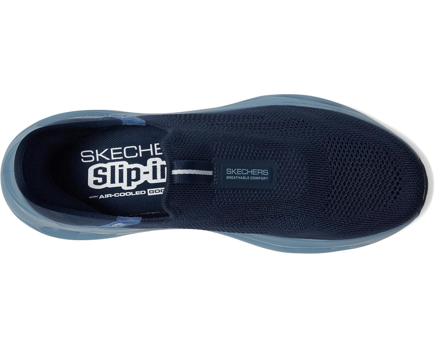 Men's SKECHERS Hands Free Slip-ins Max Cushioning Glide-step Sneaker Navy