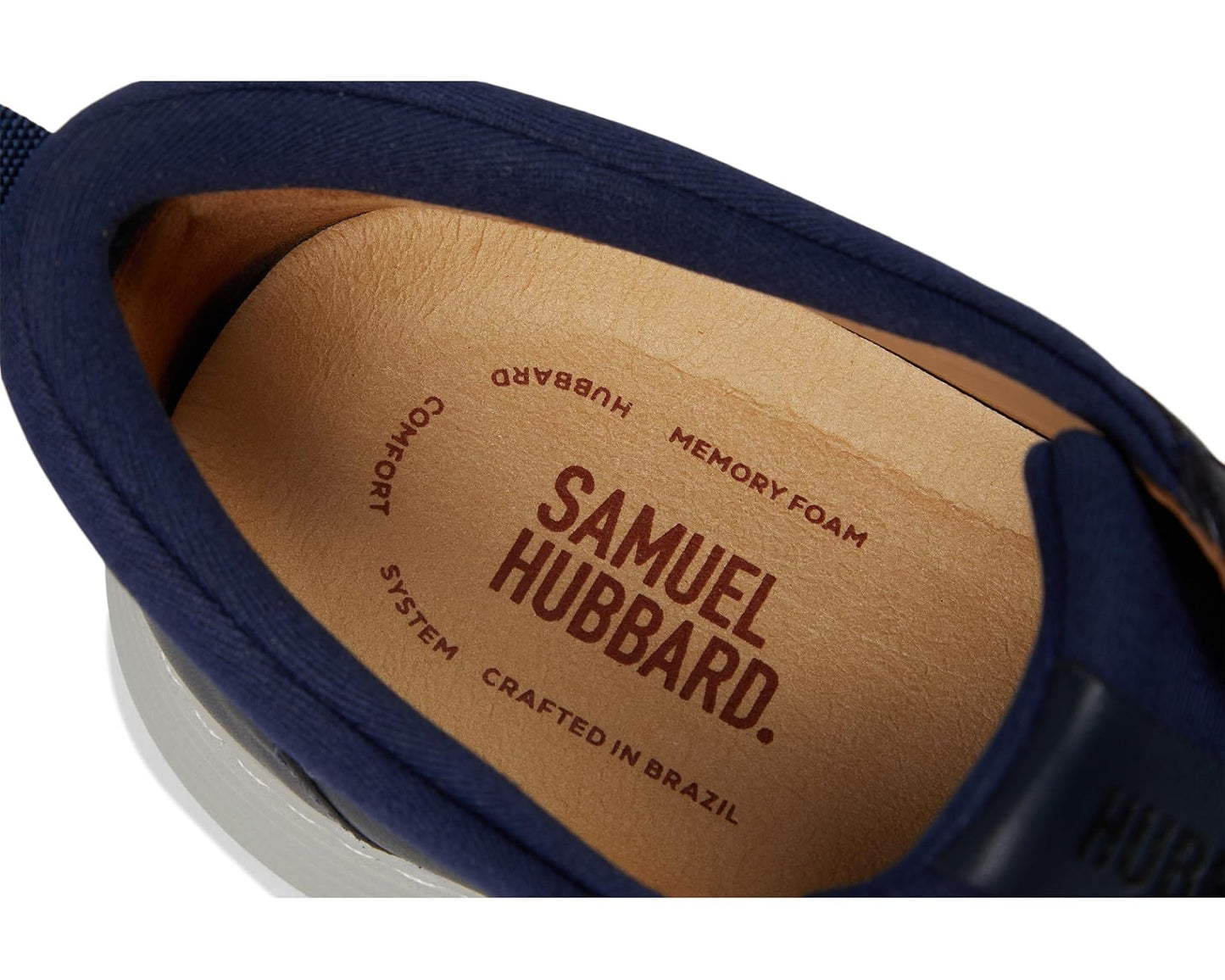 Men's Samuel Hubbard Featherlight Flight Gore-Lace Navy Leather