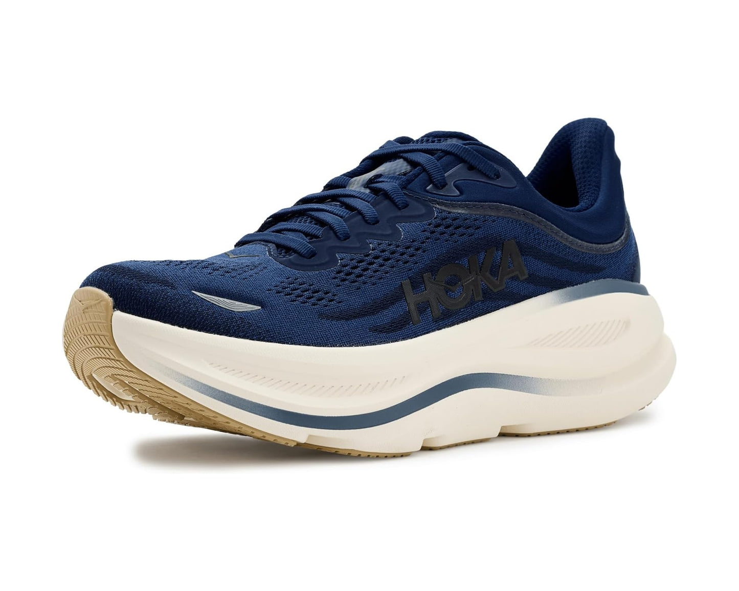 Men's Hoka Bondi 9 Midnight Blue/Varsity Navy