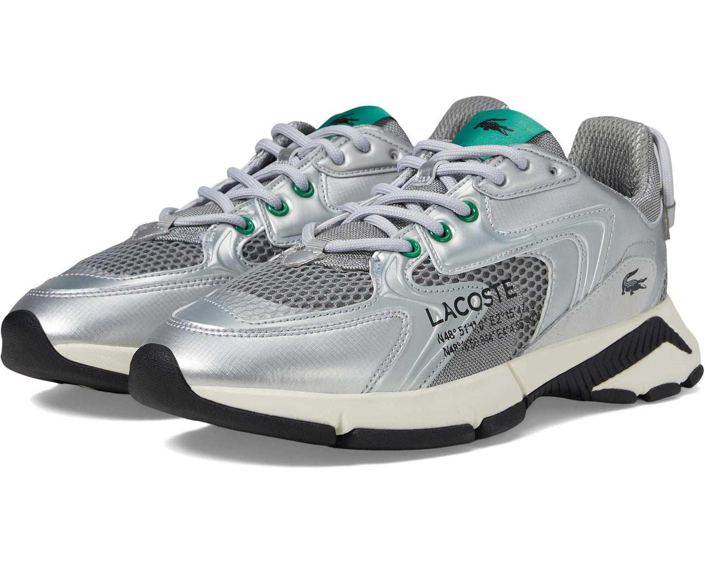 Men's Lacoste L003 Neo Sneakers Grey/Silver