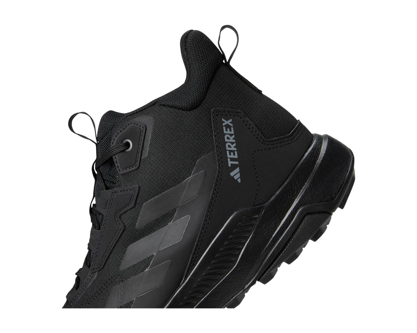Men's adidas Outdoor Terrex Anylander Mid RAIN.RDY Hiking Shoes Black/Black/Grey
