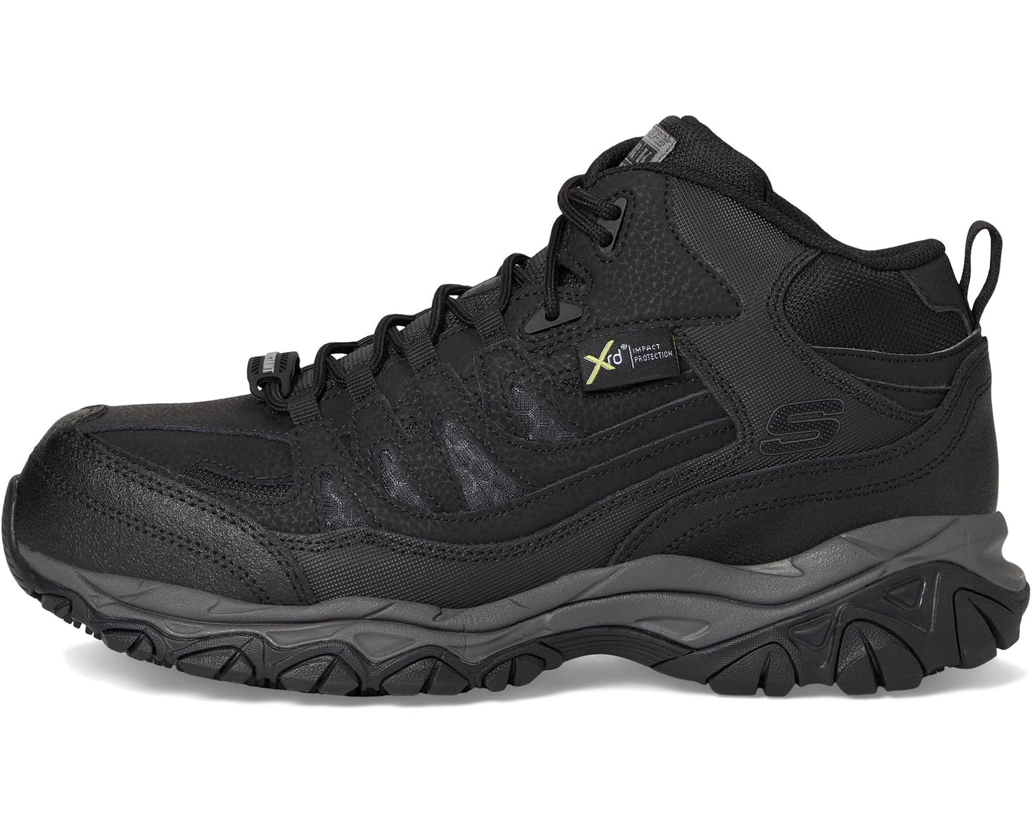 Men's SKECHERS Work Holdredge - Comp Toe Internal Met Guard Black