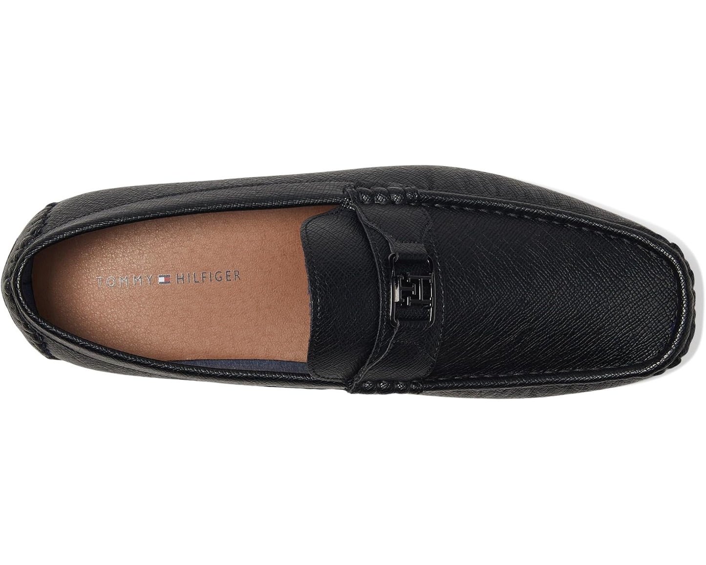 Men's Tommy Hilfiger Attle Black Saffiano Texture