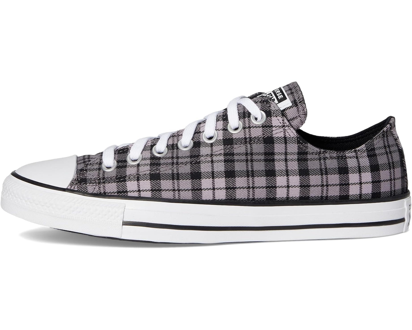 Unisex Converse Chuck Taylor All Star Plaid Black/Altitude Lilac/White