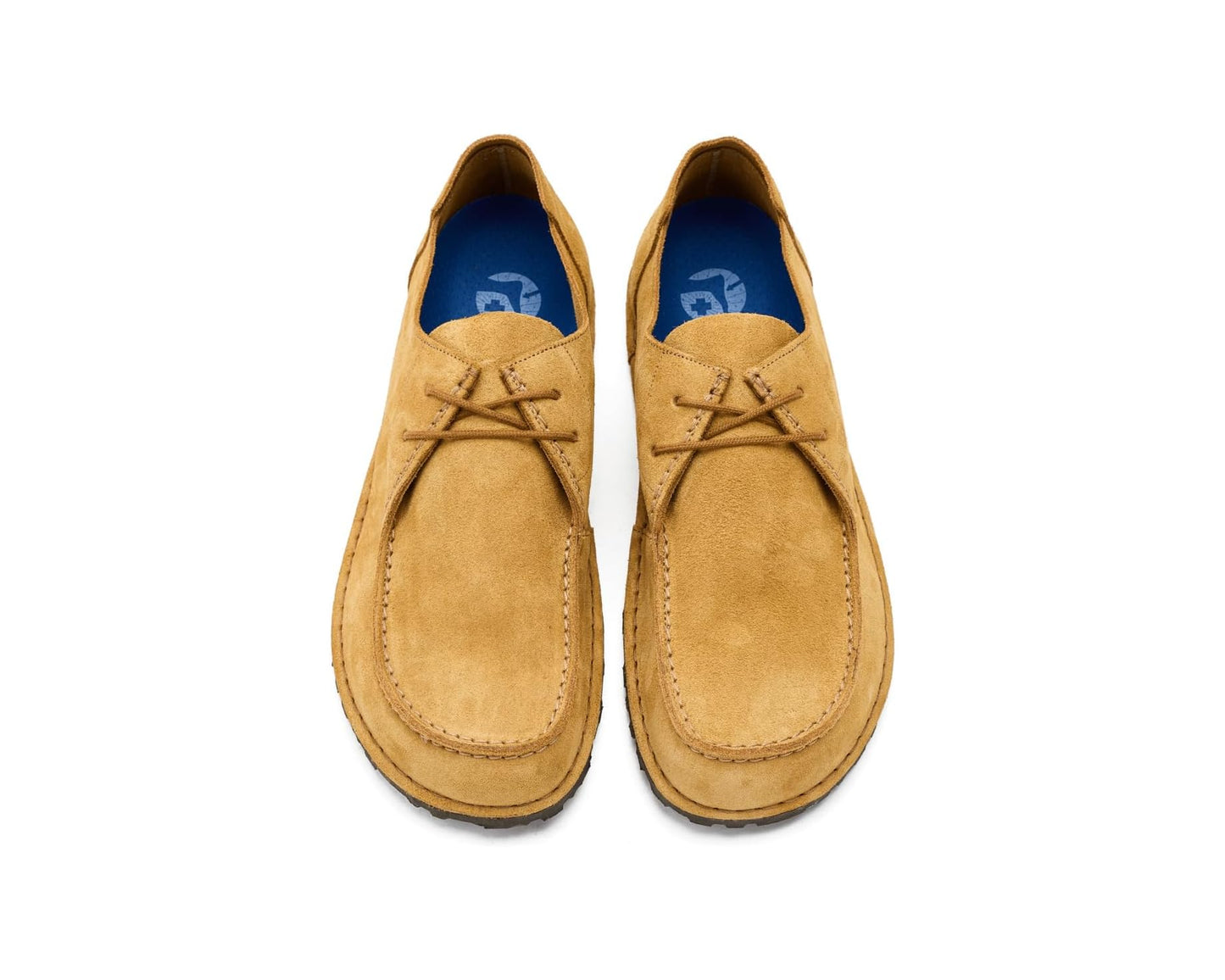 Men's Birkenstock Utti Lace Up - Suede Cork Brown