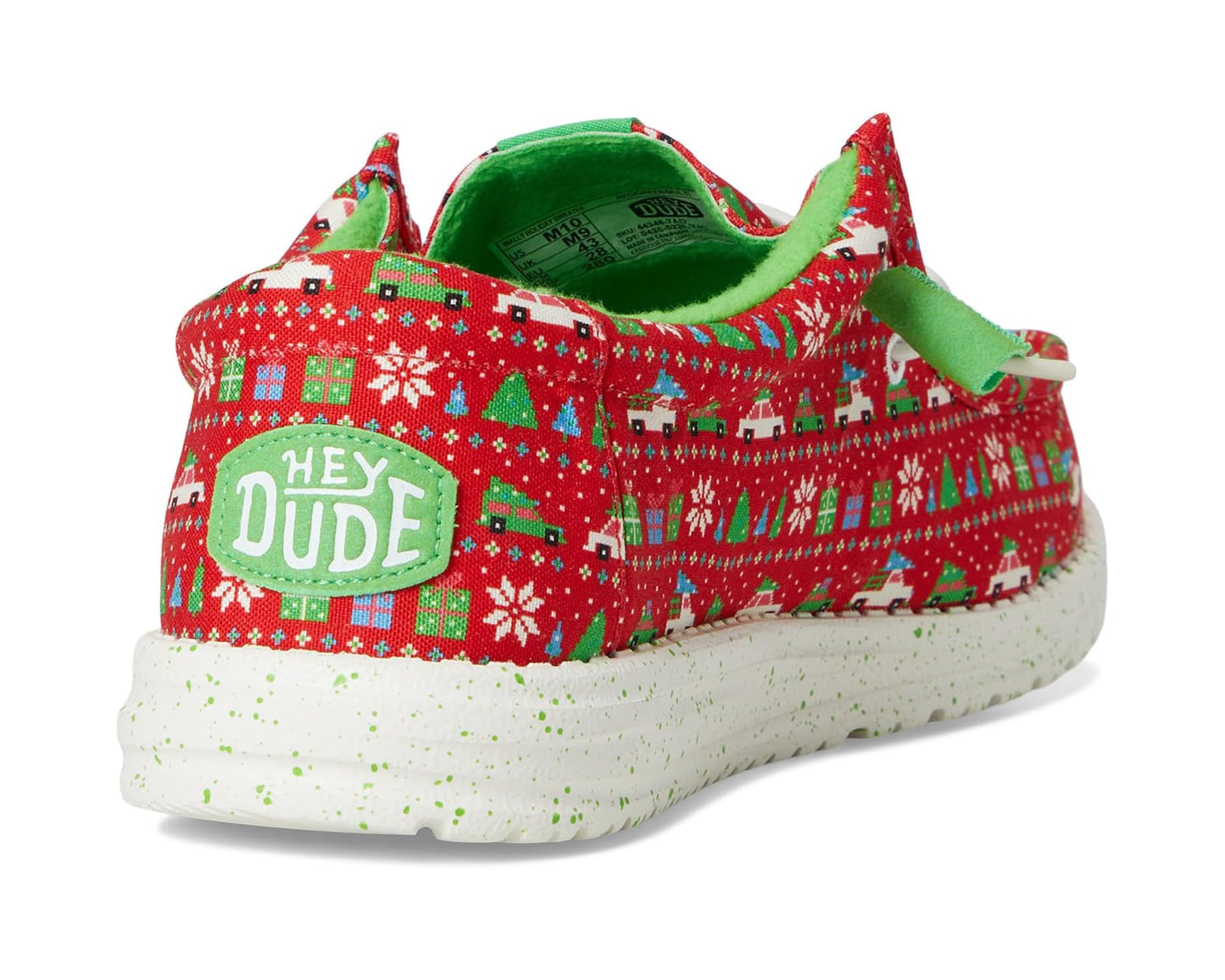 Men's Hey Dude Wally Holiday Sweater Red/Green/Multi