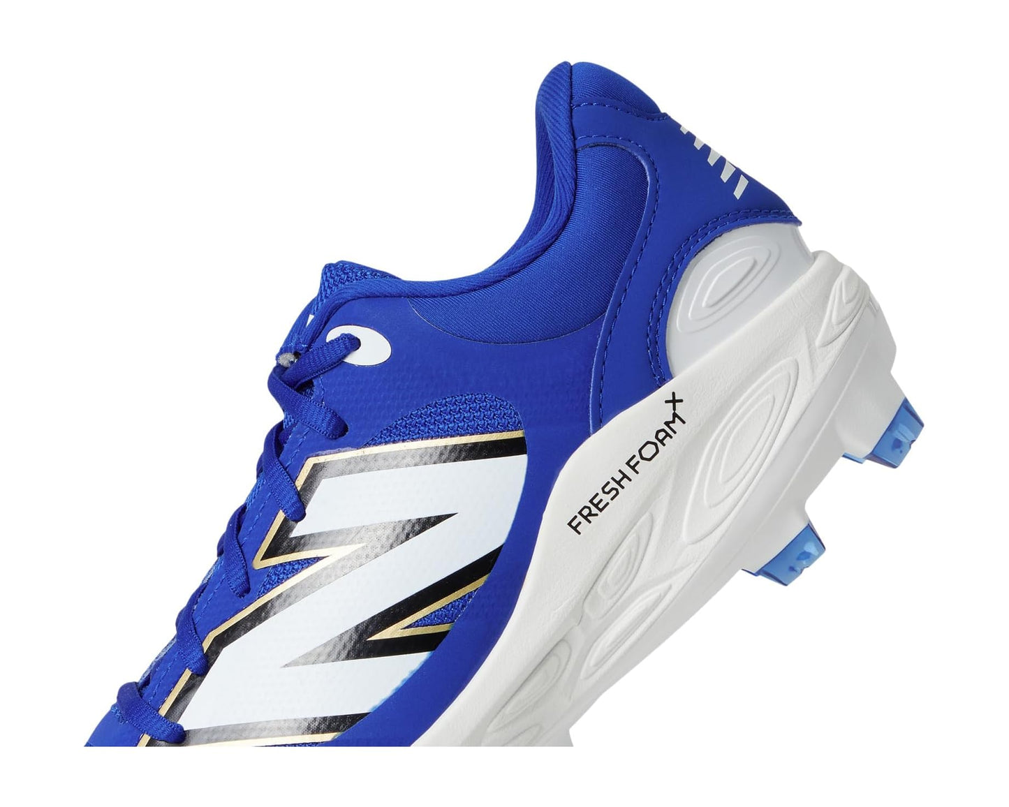 Men's New Balance Fresh Foam 3000v7 Molded Baseball Cleats Team Royal/White