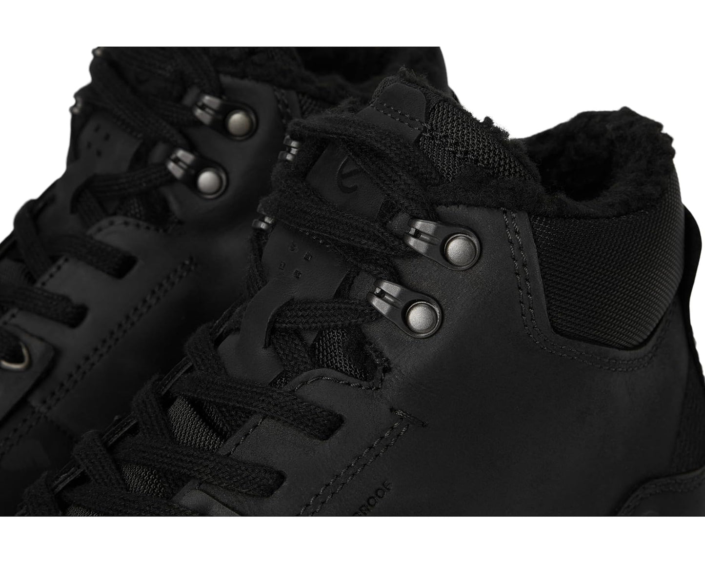 Men's ECCO Byway 2.0 Waterproof Lace-up Boots Black Oiled Nubuck