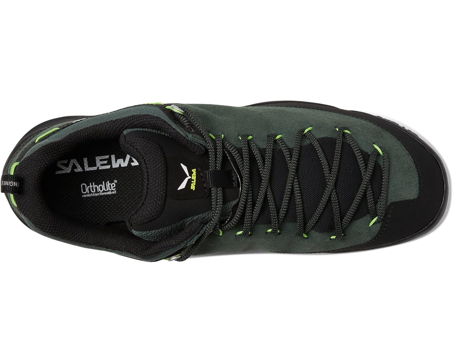 Men's SALEWA Wildfire Leather Raw Green/Black
